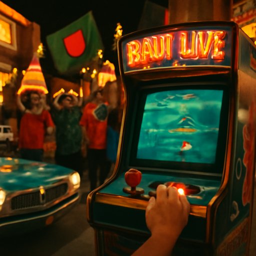 Baji live fish shooting arcade machine